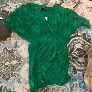 Green Zara cloth dress